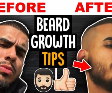 GROW A FULL BEARD FAST DOING THESE THREE THINGS | BEARD GROWTH TIPS