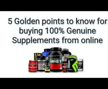 Where to buy and How to buy Original Protein Supplements online in India
