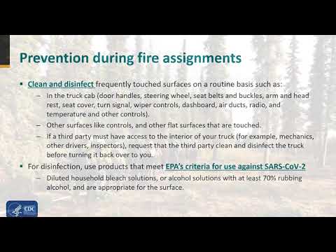 Sharing Science and Lessons Learned: COVID-19 and Wildfire