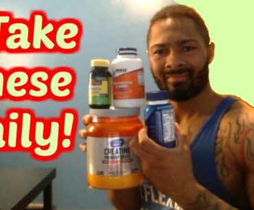 Best Supplements For Fitness Newbies - My Current Daily Supplements And Why!!