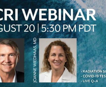 COVID-19 Webinar with Joanne Weidhaas, MD and Mark Scholz, MD | PCRI