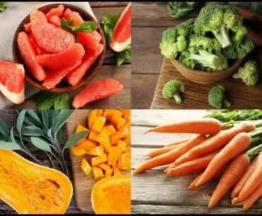 TOP 10 foods that are rich in Vitamin A....
