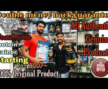 Double money back guarantee | 100% original authentic supplements | All international brands | 800/-
