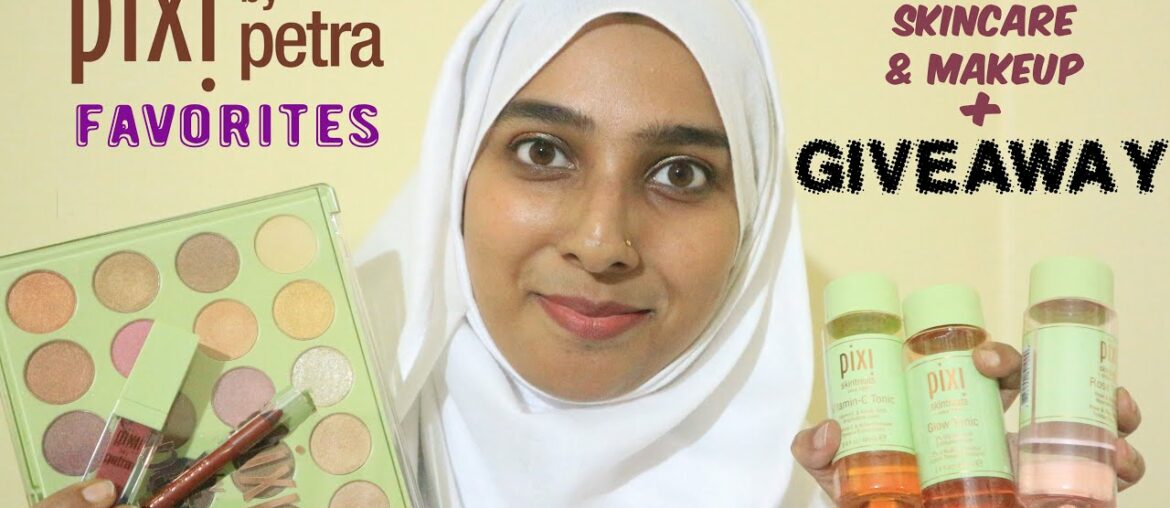 New GIVEAWAY | Top 12 PIXI Skincare & Makeup | Cleansers, Tonics, Moisturisers, Eyeshadow, Lipstick