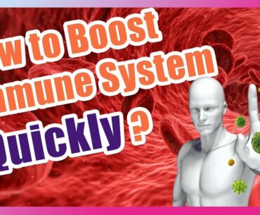 How to Boost Immune System Quickly - how to boost immunity - how to boost immune power naturally