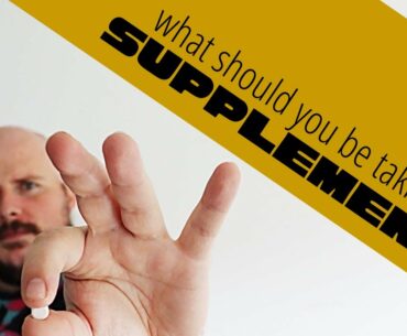 Supplements for a Plant-Based Diet - B12, Omega 3 etc.