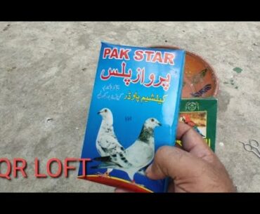Calcium and vitamin supplement for pigeons