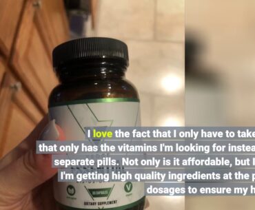 Vegan Daily Multivitamin Contains Vitamin D, Vitamin B12, Algal Oil for Vegan EPA & DHA - Natur...