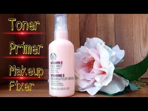 Vitamin E Face Mist for All Skin Types | The Body Shop Vit E face mist Review | Tanya Says