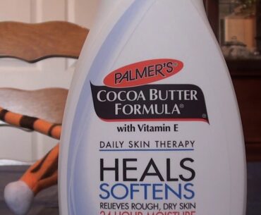 PALMER'S COCOA BUTTER FORMULA VITAMIN E DRY SKIN THERAPY REVIEW