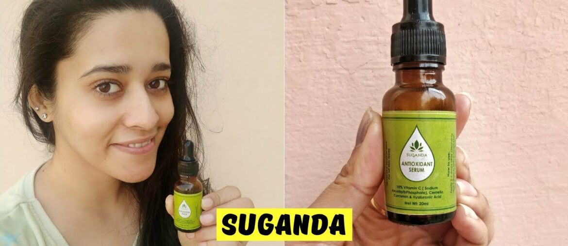 Suganda Vitamin C Antioxidant Serum Review | How To Remove Pigmentation, Pimple Spots, Marks