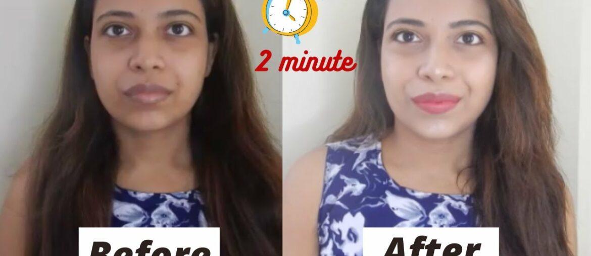 2 MINUTE Makeup Routine For Every Girl / Easy Everyday Makeup