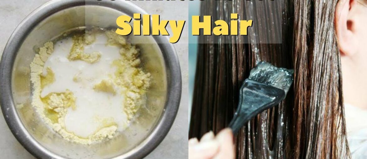 30 Minutes Challenge To Get Silky Hair