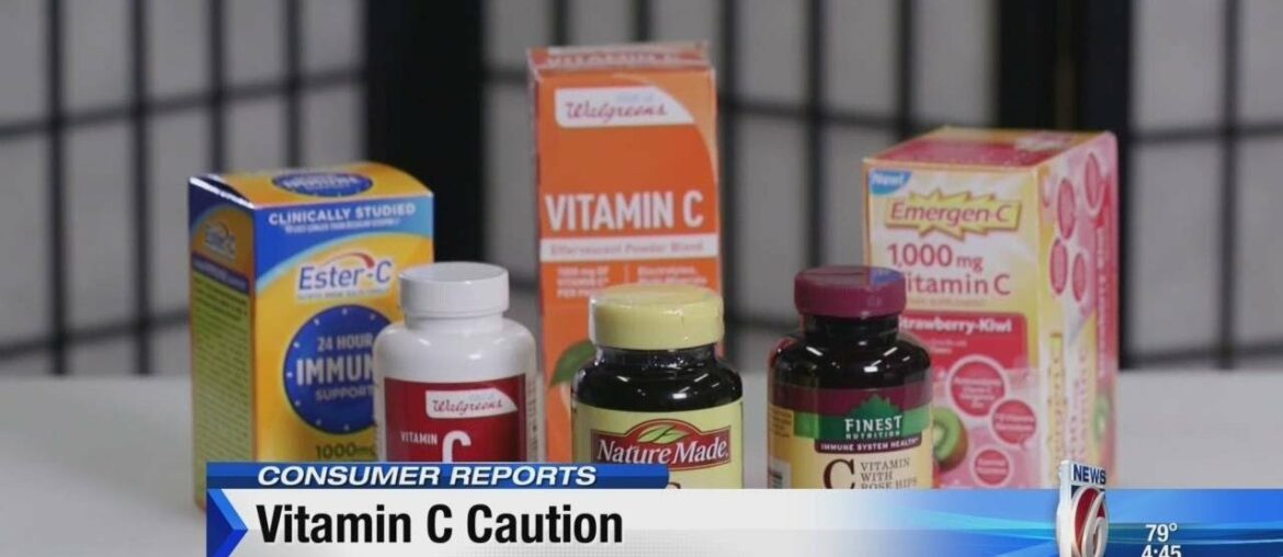 Consumer Reports: Vitamin C Caution
