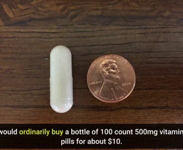 Vitamin C 1000mg (250 Capsules) - Non-GMO Vitamin C Supplements with Citrus Bioflavonoids & Ros...