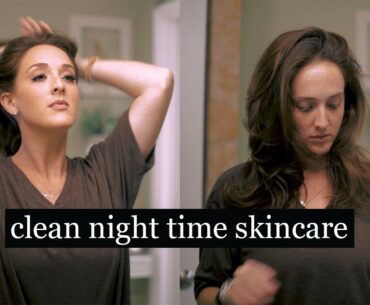 My Clean Beauty Nighttime Skincare Routine! | Shayna Greer