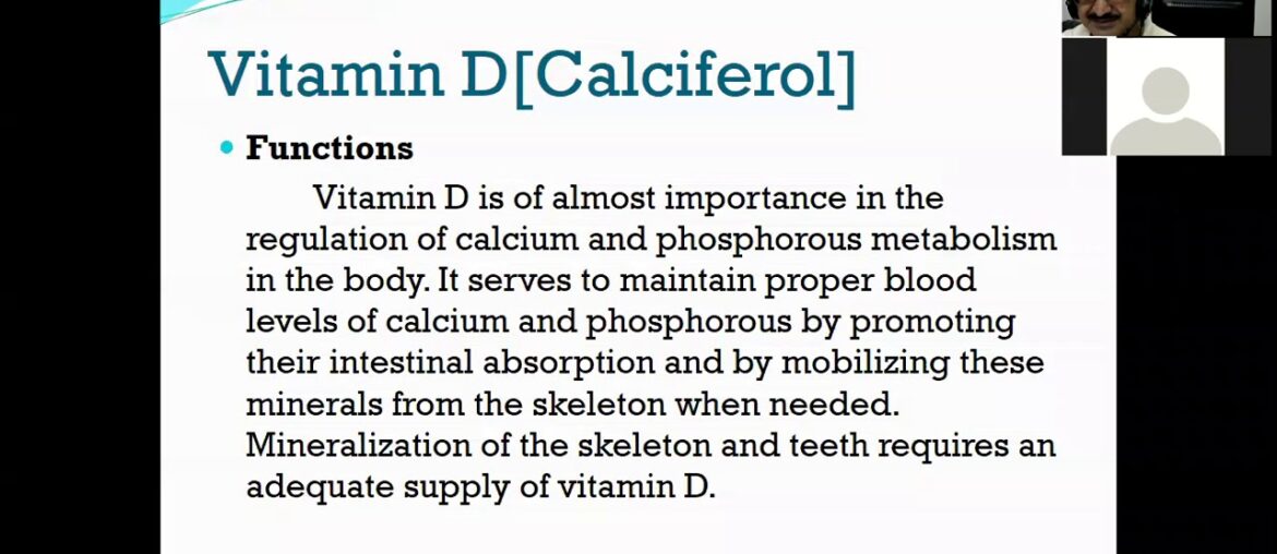 Nutritional Disorders by Dr Ameer Abbass (Pathology ) held on 25th August 2020