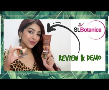 St. Botanica Vitamin C Brightening Night Cream & Robust Coffee Peel Off Mask || REVIEW & DEMO