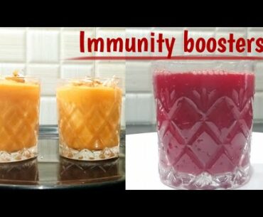 Immunity Boosters // health drinks // Easy Recipes