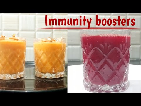 Immunity Boosters // health drinks // Easy Recipes