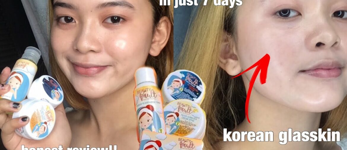 Instant Korean Glasskin Ft. Beauty Vault Premium Rejuvenating Set (HONEST REVIEW!) | Shynne B