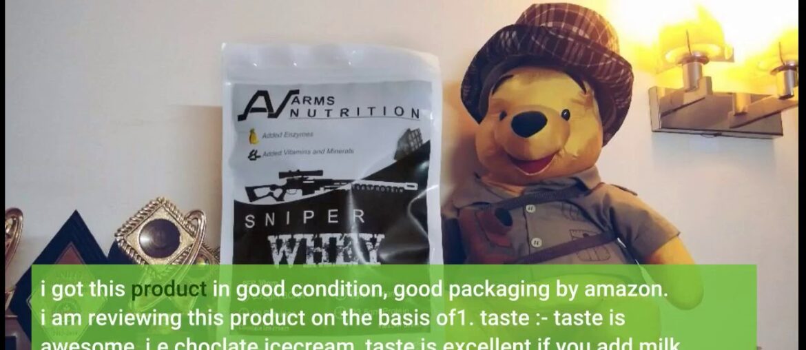 Arms Nutrition Sniper Whey Protein Multi-Vitamins & Digestive Enzymes 2 lb/907 g (Chocolate Ice...