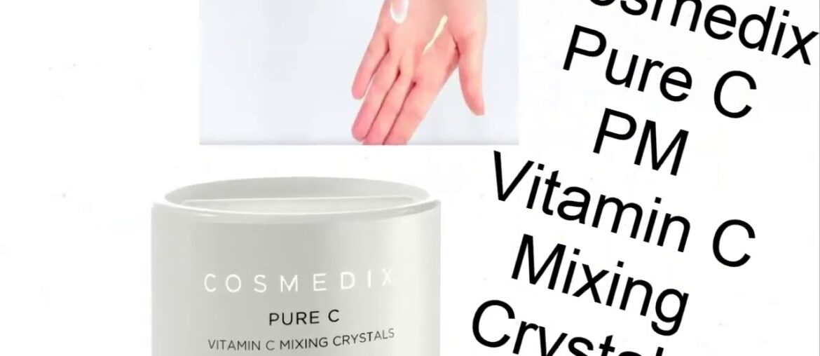 Cosmedix Pure C || Vitamin C Mixing Crystals || Vitamin C Crystals Product Information by Cosmedix