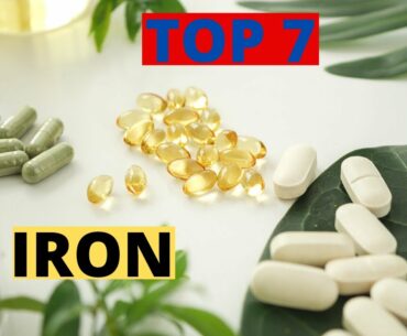 top 7 iron supplement vitamin /  iron pills  / iron tablets