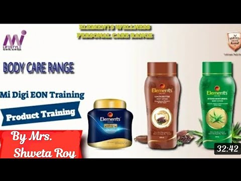 Personal Care Range For Body - Brought to You by Elements Wellness ........Harvest Success Academy .