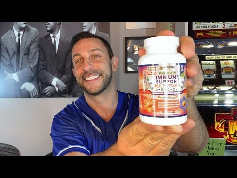 Fresh Healthcare Immune Support Multivitamin for Men and Women with Vitamins A, B, C, D, E, B6, B12