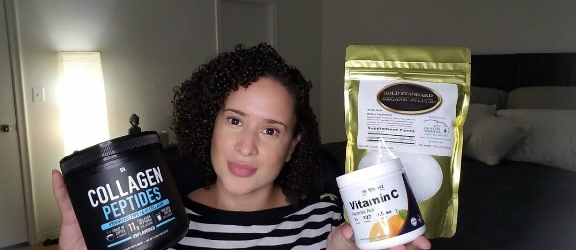 Week 7 of My MSM, Vitamin C, and Collagen Hair Growth Experiment. What brands I am using.