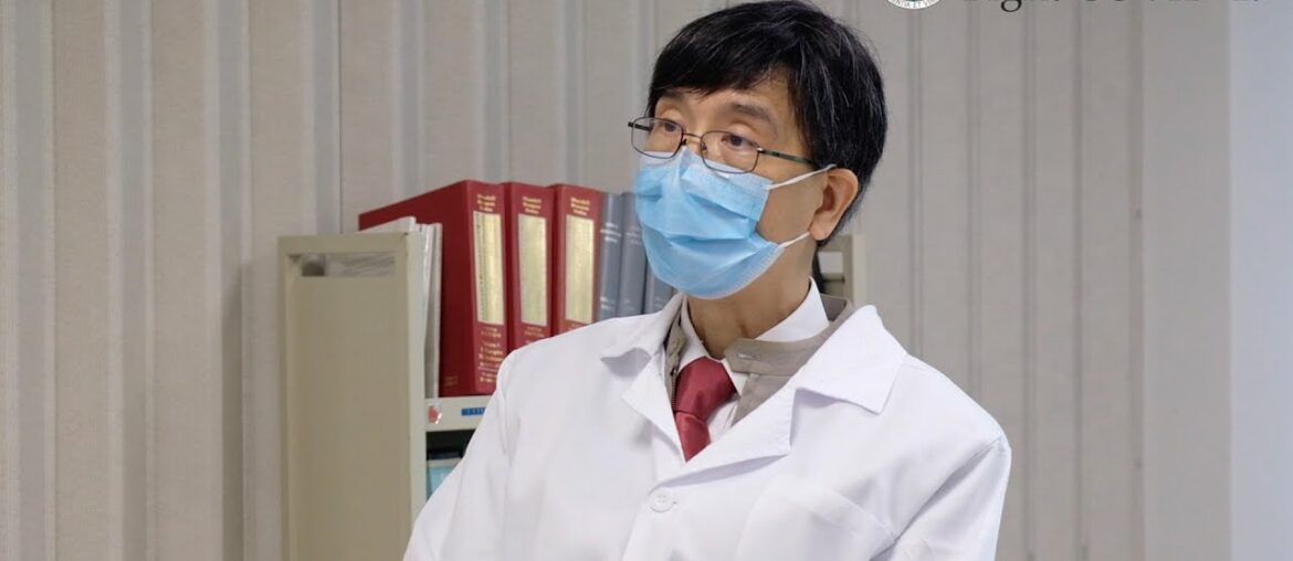 HKU Professor Yuen Kwok-yung talking about COVID-19 reinfection