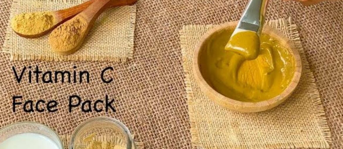 DIY Vitamin C Face mask at Home | How to get clean & clear face in 3 days? | Beauty remedies at home