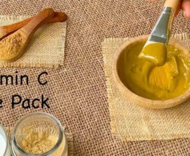 DIY Vitamin C Face mask at Home | How to get clean & clear face in 3 days? | Beauty remedies at home