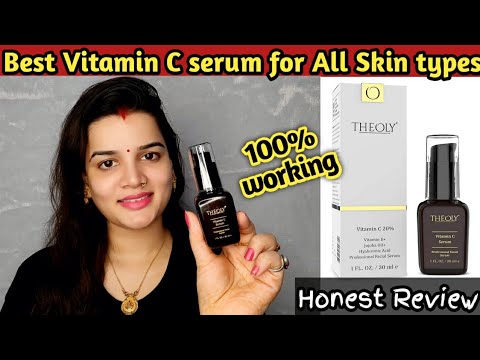 Best Face serum for All skin types || Theoly Vitamin C serum || Honest review ||MJ Beauty and Tips