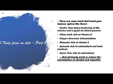 How to boost your Immune system and help you to prevent Covid-19 infection