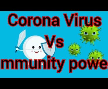 Corona Virus vs Immunity Power..
