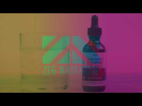 Zeg Nutrition's Organic Liquid Elderberry with Vitamin C