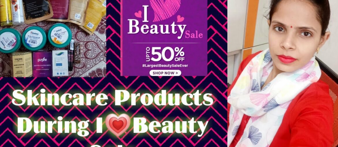Skincare Product During I Heart Beauty Sale | Purplle Haul | #Purplle |Unboxing Video | Swati Singh