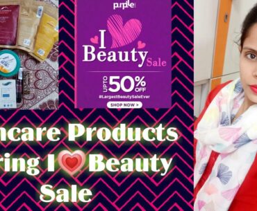 Skincare Product During I Heart Beauty Sale | Purplle Haul | #Purplle |Unboxing Video | Swati Singh