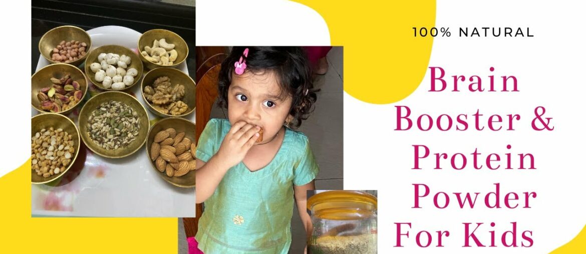 Brain Booster Supplement | Immunity Booster Powder for Kids | Recipe