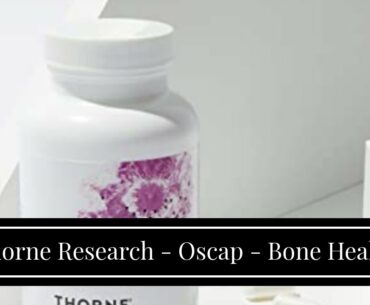 Thorne Research - Oscap - Bone Health Supplement with Calcium and Vitamin D - 120 Capsules