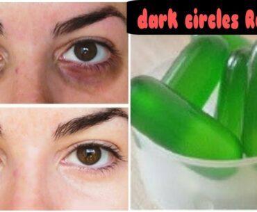 I used vitamin E capsules get rid of dark circles in 3 days | Dark circles Remedy