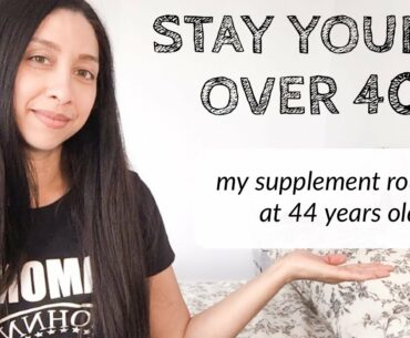 6 SUPPLEMENTS TO STAY YOUNG | anti-aging over 40