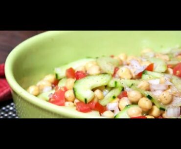 Cucumber Chickpea Salad - Recipe