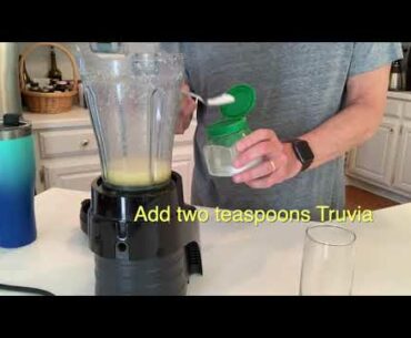 GET HEALTHY -- MAKE A VITAMIN C COCKTAIL!