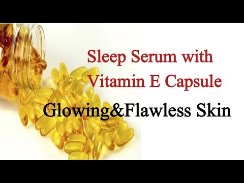 Beauty Serum with Vitamin E Capsule ||DIY Serum For Glowing Skin ||Aneela Khan Official
