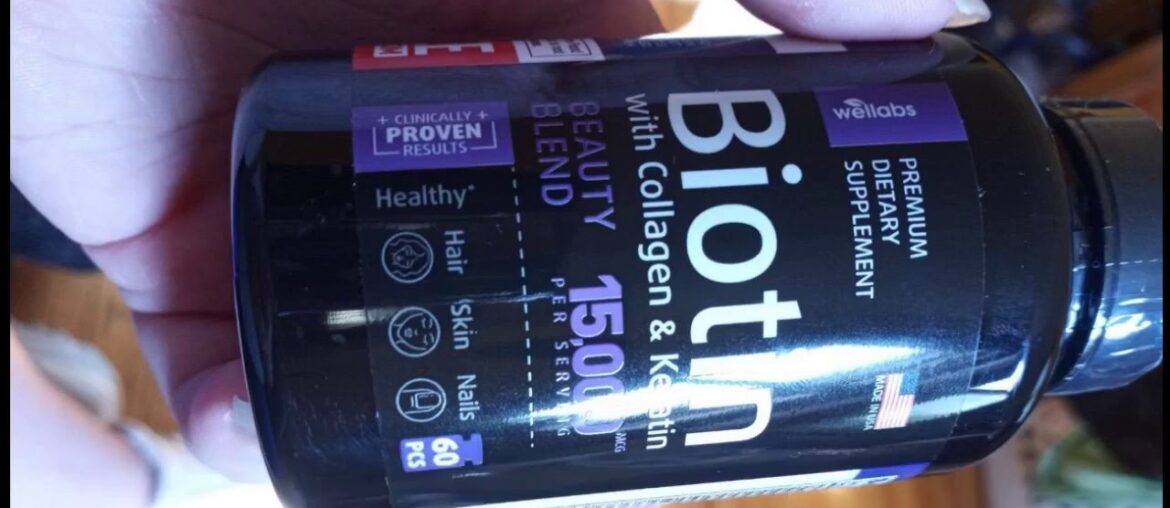 User Review : Biotin, Keratin & Collagen Pills - Marine Collagen & Biotin Vitamins for Hair, Sk...