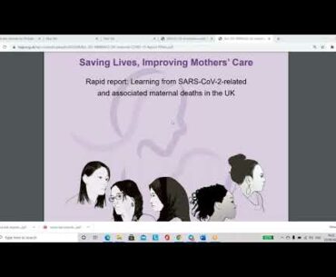 (( SAVE pregnant Women live ) Covid19 Update for MRCOG