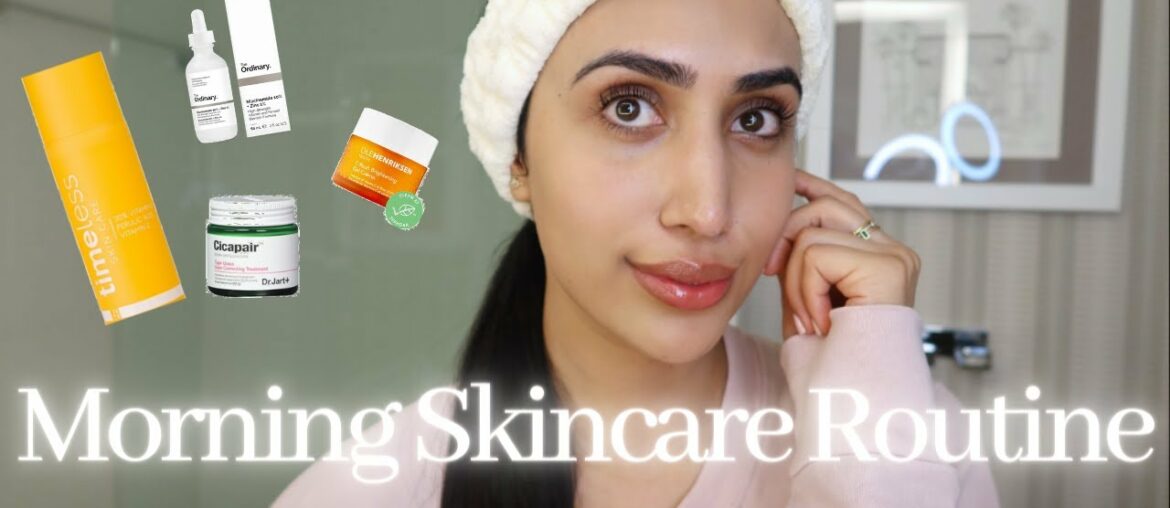 Morning Skincare Routine | Get Ready With Me | Timeless Vitamin C, The Ordinary, Ole Henriksen